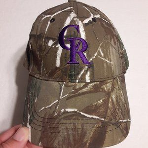 Colorado Rockies Camo Hat/Cap OSFM